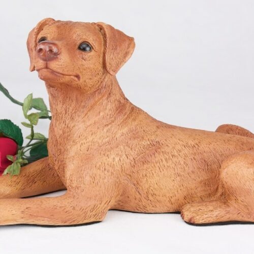 Miniature Pinscher Min Pin pet dog cremation urn figurine