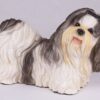 Shih Tzu pet dog cremation urn figurine