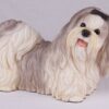 Shih Tzu pet dog cremation urn figurine