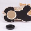 Yorkie Terrier pet dog cremation urn figurine, bottom