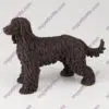 Bronze style dog cremation urn, afghan hound