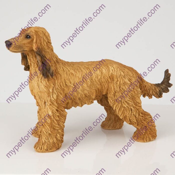 Afghan Hound Dog Figurine