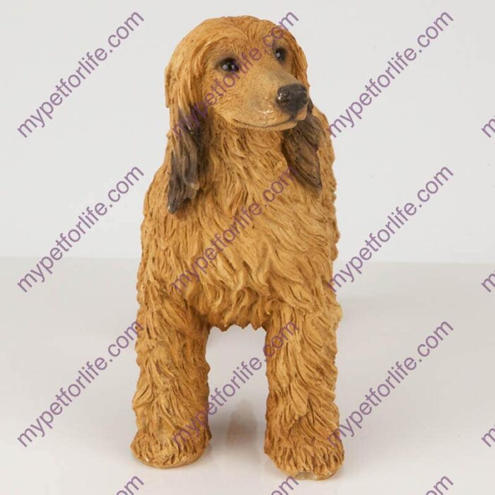 Afghan Hound Dog Figurine