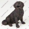 Bronze style dog cremation urn, bernese mountain dog