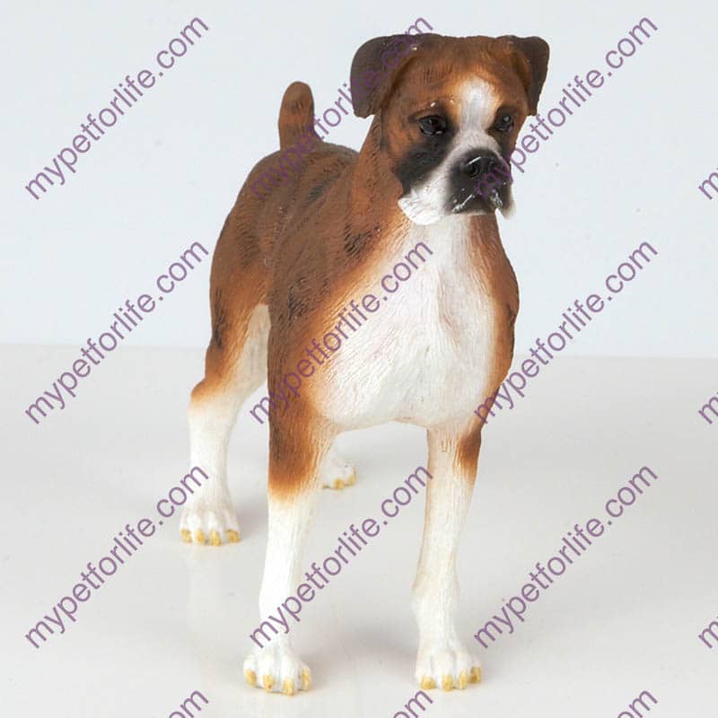 Boxer Dog Figurine