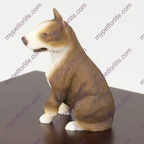 Bull Terrier Dog Figurine