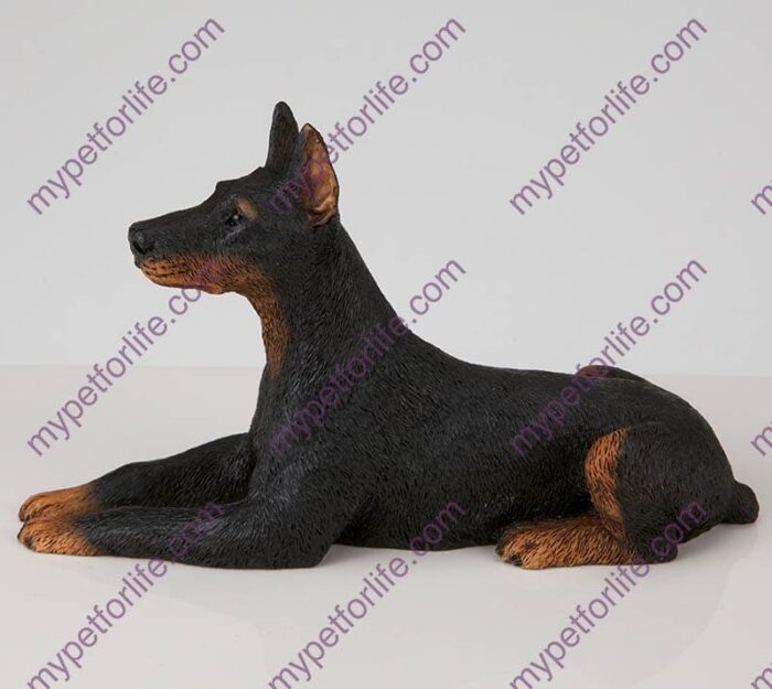 Doberman Pinscher Dog Figurine