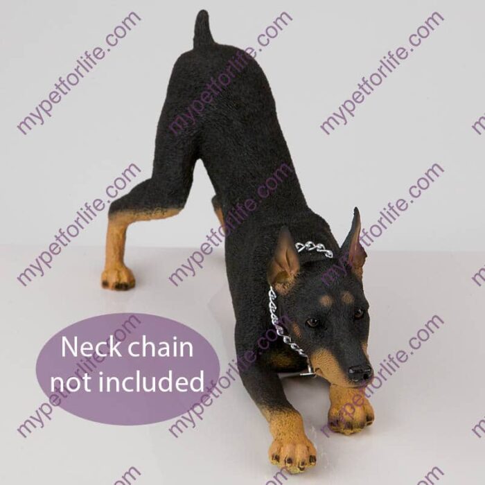 Doberman Pinscher Dog Figurine