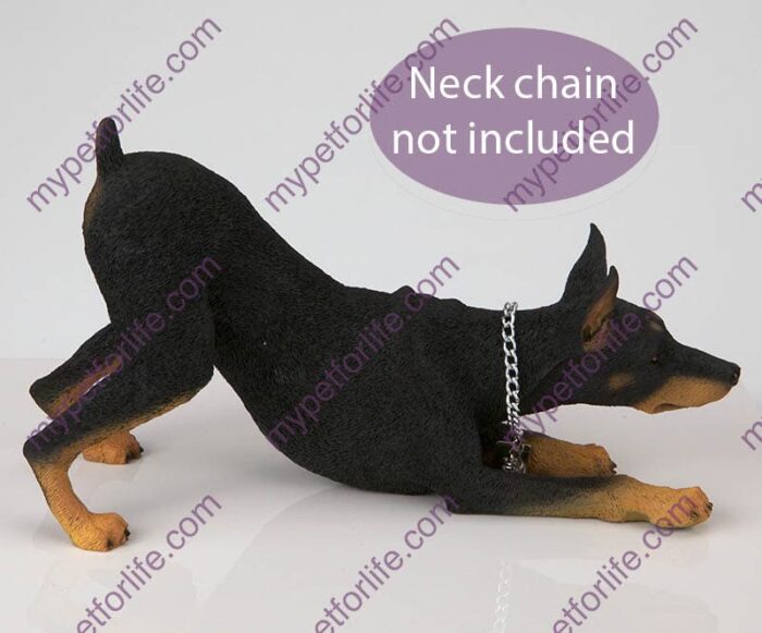 Doberman Pinscher Dog Figurine