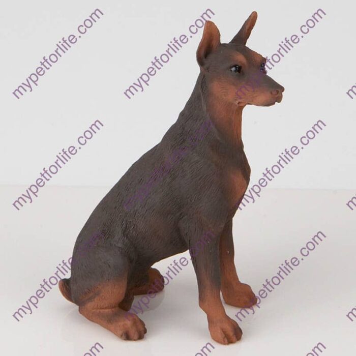 Doberman Pinscher Dog Figurine