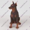 Doberman Pinscher Dog Figurine