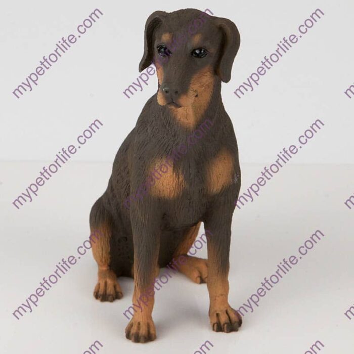 Doberman Pinscher Dog Figurine