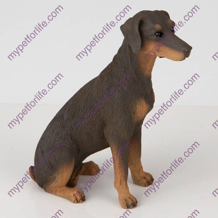 Doberman Pinscher Dog Figurine