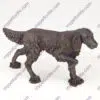 Bronze style dog cremation urn, english setter