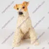 Fox Terrier Dog Figurine