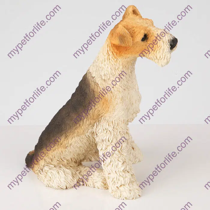 Fox Terrier Dog Figurine