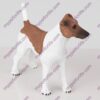 Fox Terrier Dog Figurine