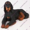 Gordon Setter Dog Figurine