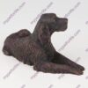 Bronze style dog cremation urn, irish setter