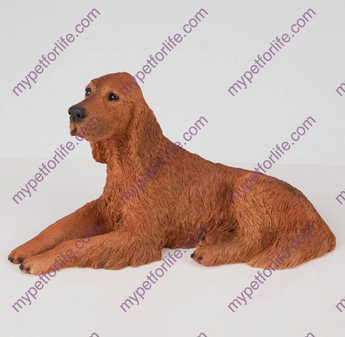 Irish Setter Dog Figurine