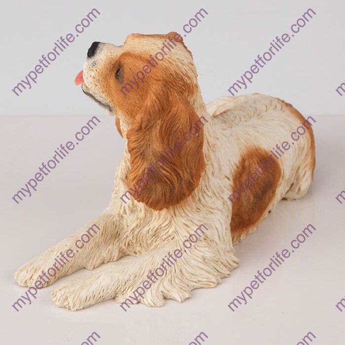 King Charles Spaniel Dog Figurine