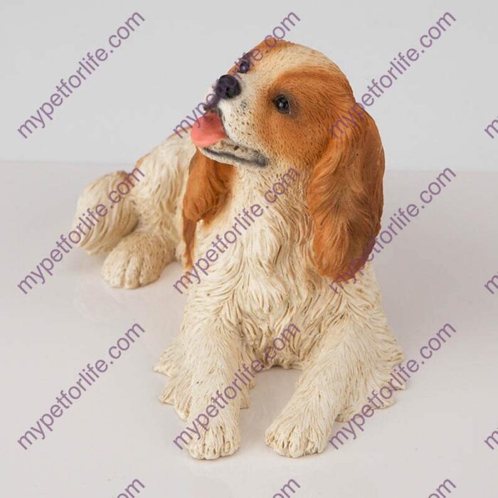 King Charles Spaniel Dog Figurine