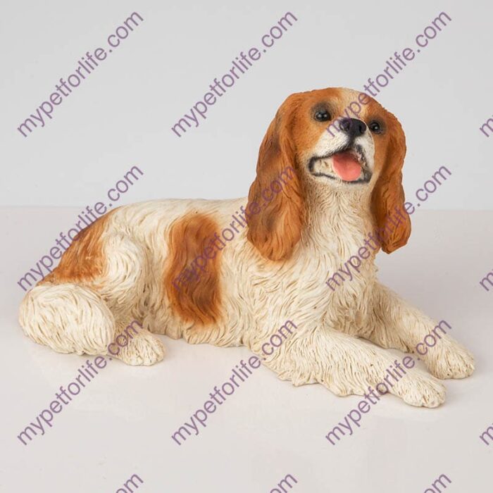 King Charles Spaniel Dog Figurine