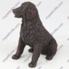 Bronze style dog cremation urn, labrador retriever