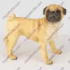 Pug Dog Figurine