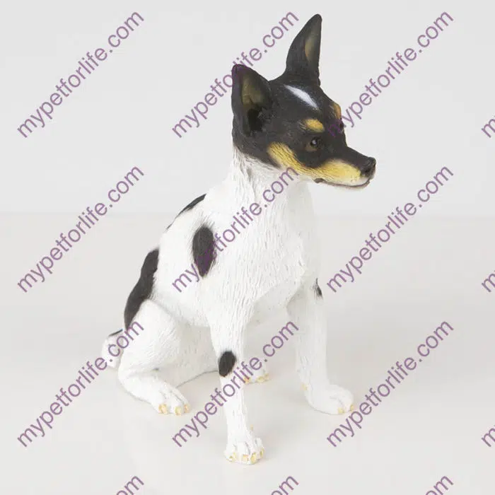 Rat Terrier Dog Figurine