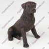 Bronze style dog cremation urn, rottweiler