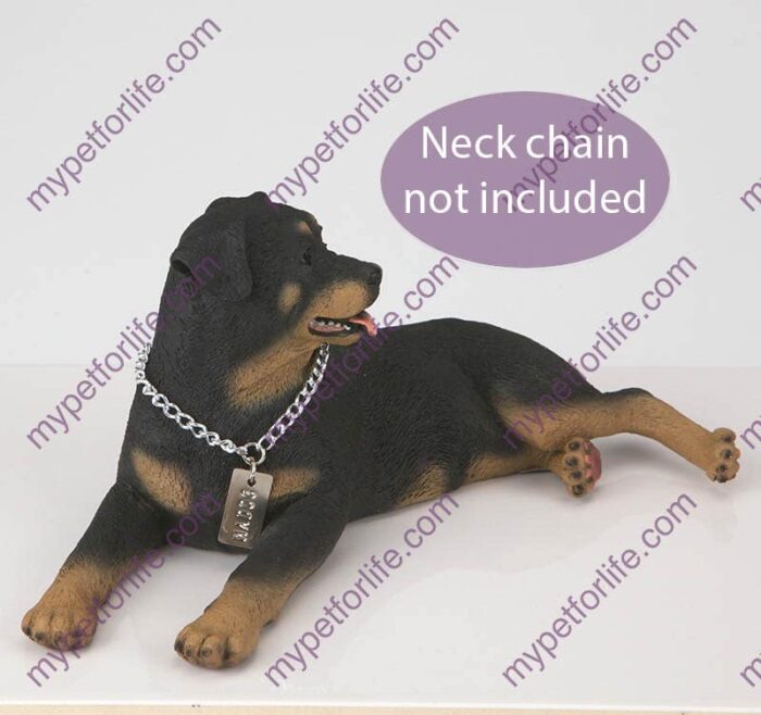 Rottweiler Dog Figurine