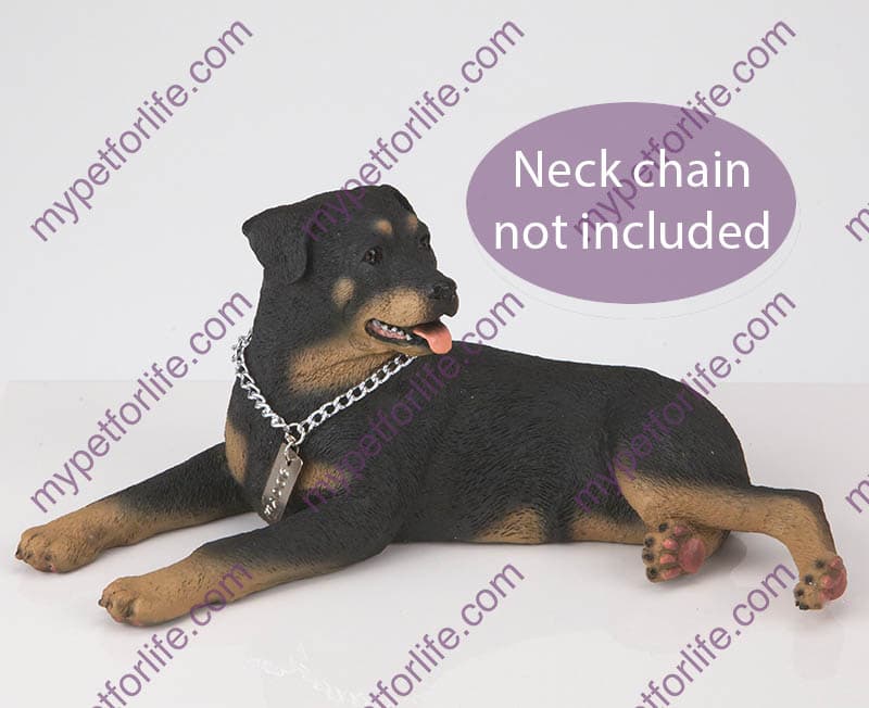 Rottweiler Dog Figurine