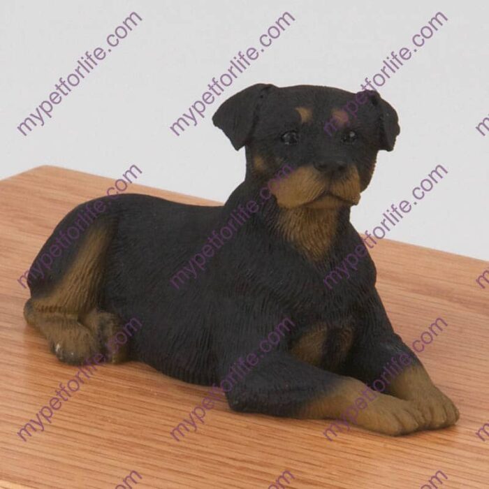 Rottweiler Dog Figurine