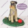 Schnauzer Dog Figurine