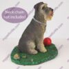 Schnauzer Dog Figurine