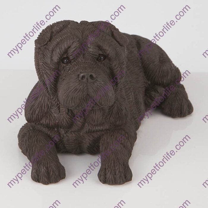 Shar Pei Dog Figurine