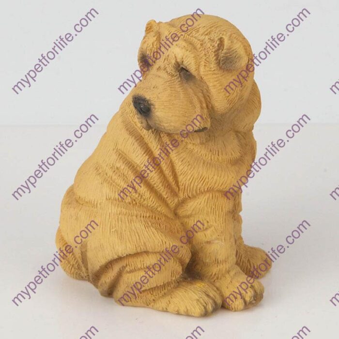 Shar Pei Dog Figurine