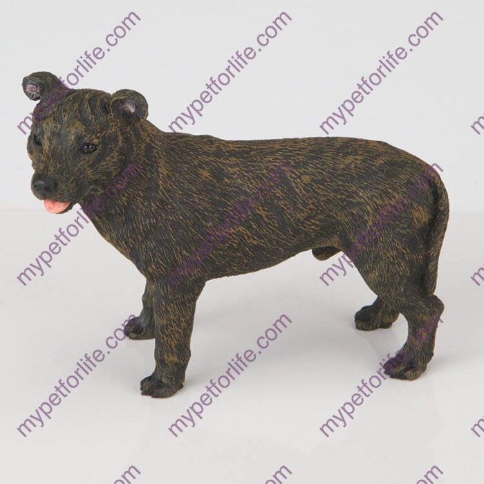 Staffordshire Bull Terrier Dog Figurine