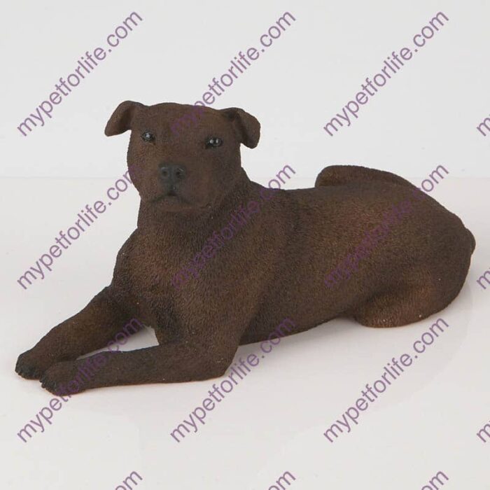 Staffordshire Terrier Dog Figurine