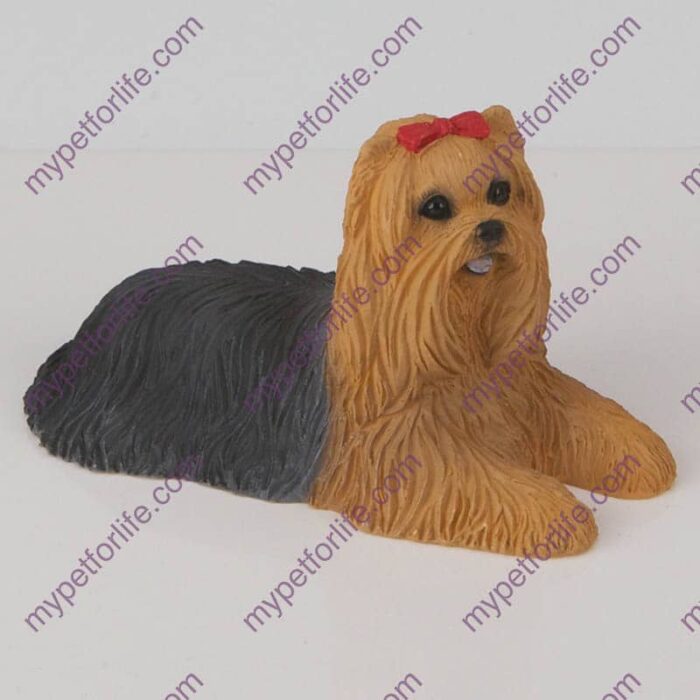 Yorkshire Terrier Dog Figurine