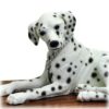 Laying Dalmatian dog figurine