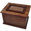 Rosewood photo frame wood pet memorial cremation urn