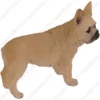 Standing Fawn French Bulldog Dog figurine for memorial urn, side