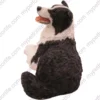 Border Collie, side, dog figurine for memorial urn