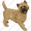 Cairn Terrier, front, dog figurine for memorial urn