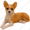 Chihuahua, front, dog figurine for memorial urn