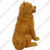 Chow Chow, red, side, dog figurine for memorial urn