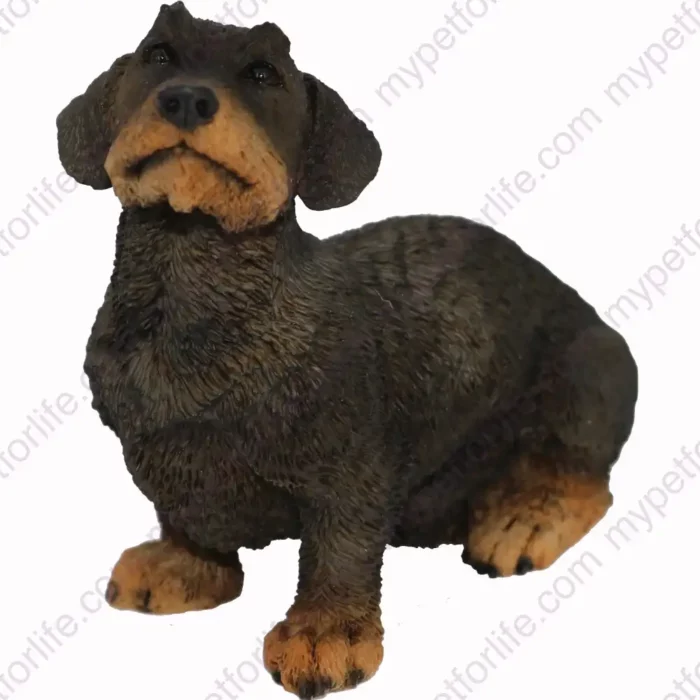 Dachshund, front, dog figurine for memorial urn