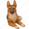 German Shepherd, front, dog figurine for memorial urn